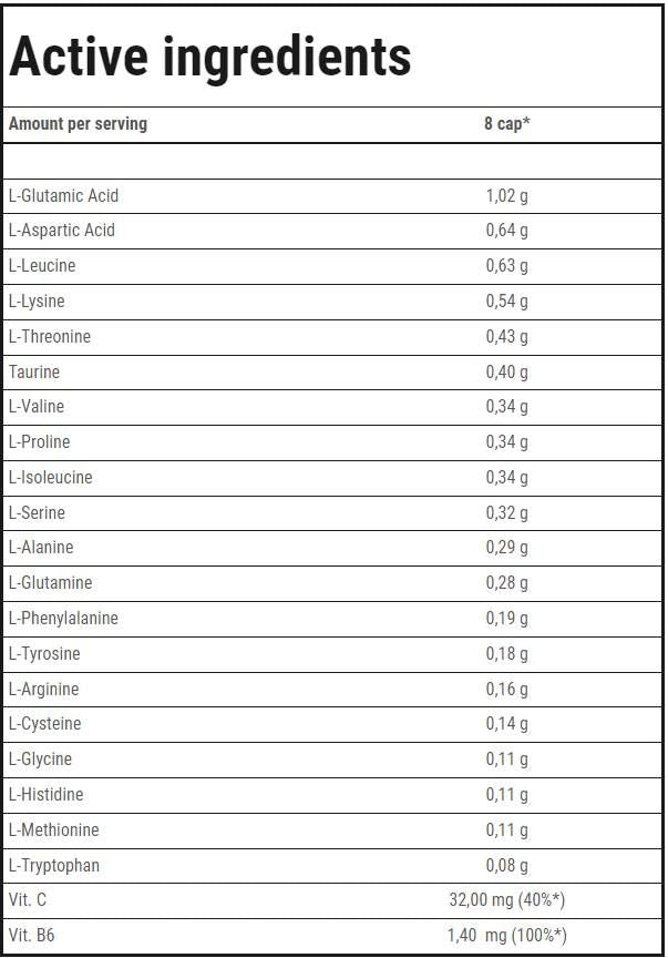 Amino Max 6800 - 320 kapsul