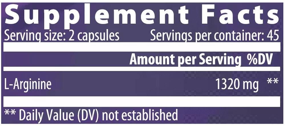 L -arginin 660 mg - 90 kapsul