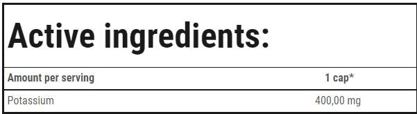 Kalij 400 mg - 90 kapsul