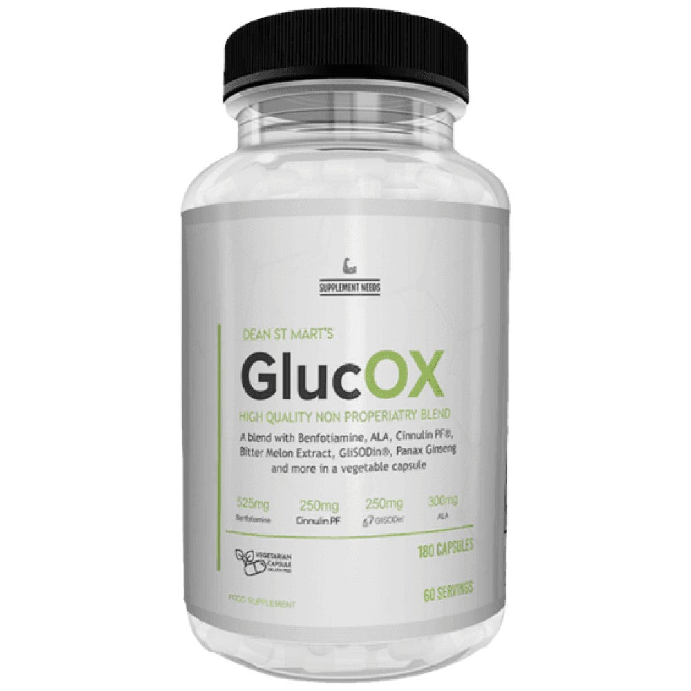 Glucox | Kapsule za odstranjevanje glukoze formula 180