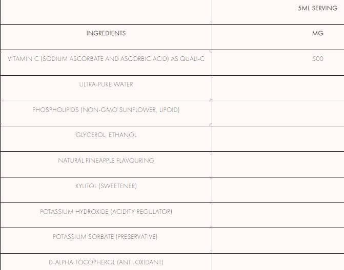 Liposomski vitamin C 500 mg - 150 ml