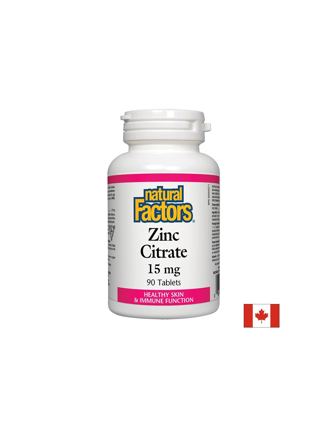 Cinkov citrat 15 mg - 90 tablet