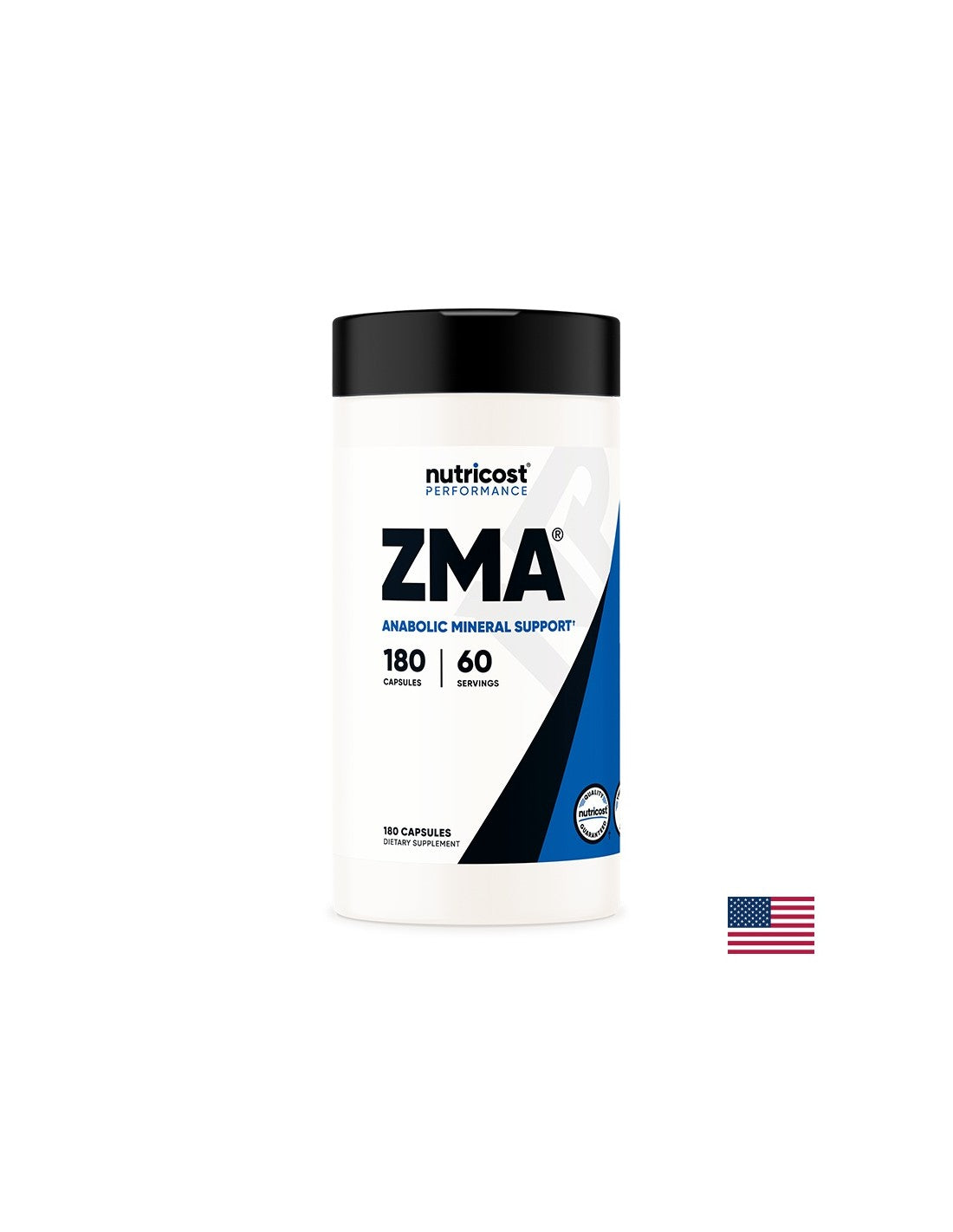 Zinc, magnesium and vitamin B6 - ZMA, 180 capsules Nutricost - Nutra Best Europe