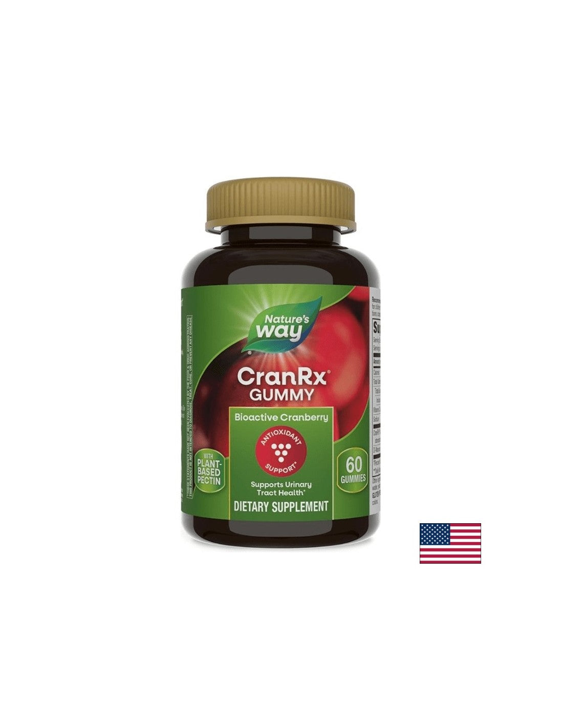Cranrx Gummies Urinar Health - 60 žvečilnic