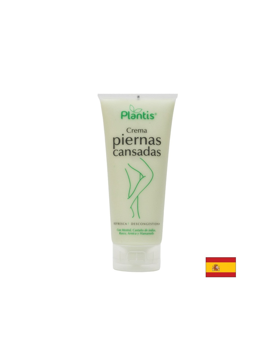 Hladilna zeliščna krema za noge - za utrujenost in težo - Crema Piernas Cansadas Plantis®, 200 ml