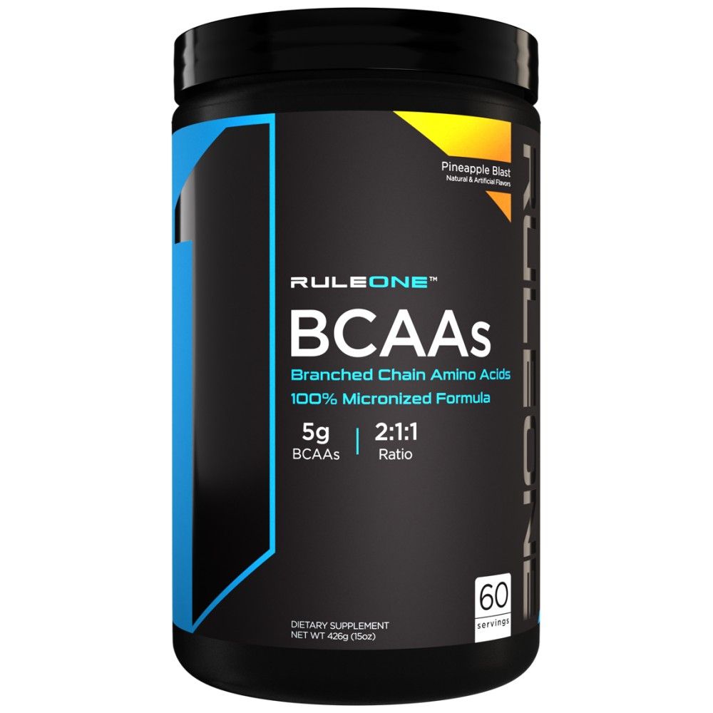 BCAAS | 100% mikronizirana formula 2: 1: 1 BCAA - 480 gramov
