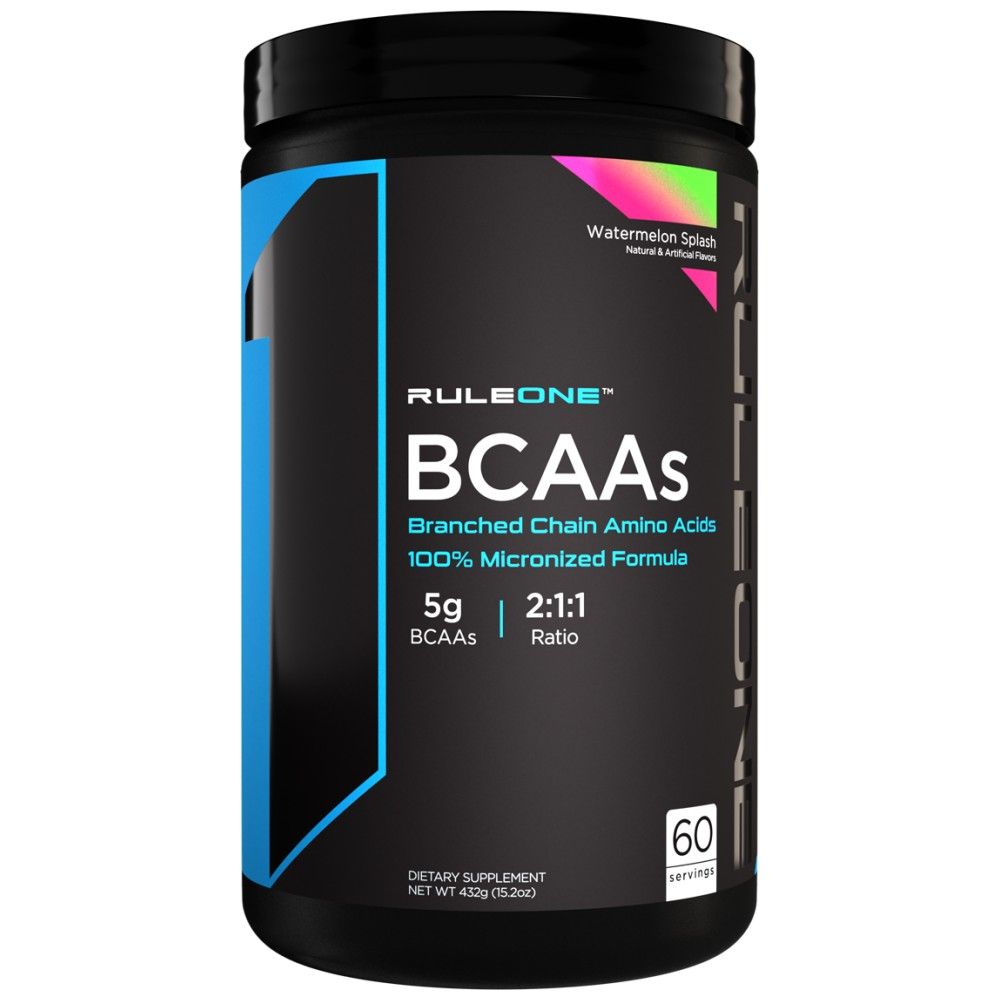 BCAAS | 100% mikronizirana formula 2: 1: 1 BCAA - 480 gramov