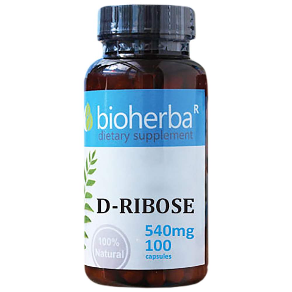 D -Ribose 540 mg - 100 kapsul