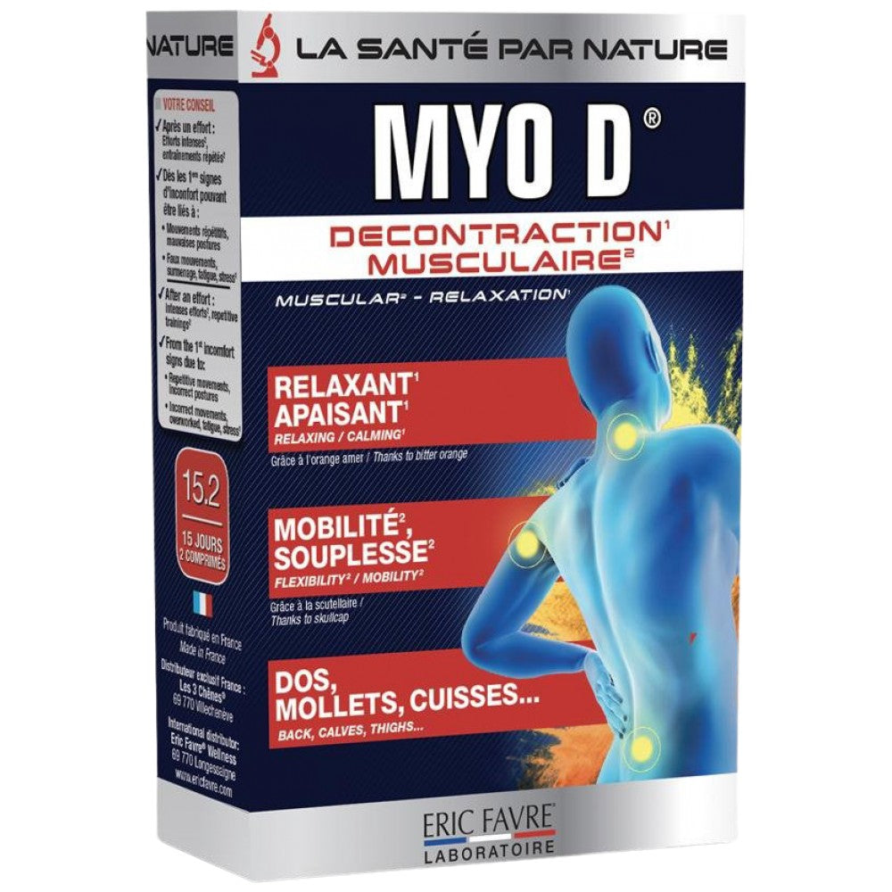 Myo D® | Mišična sprostitev - 30 tablet