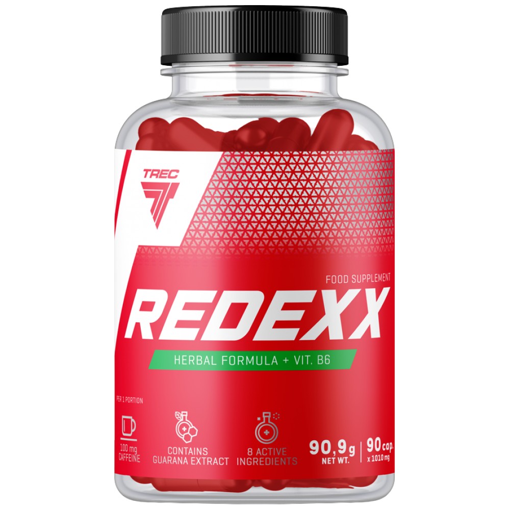 Redexx | Zeliščna termogena formula - 90 kapsul
