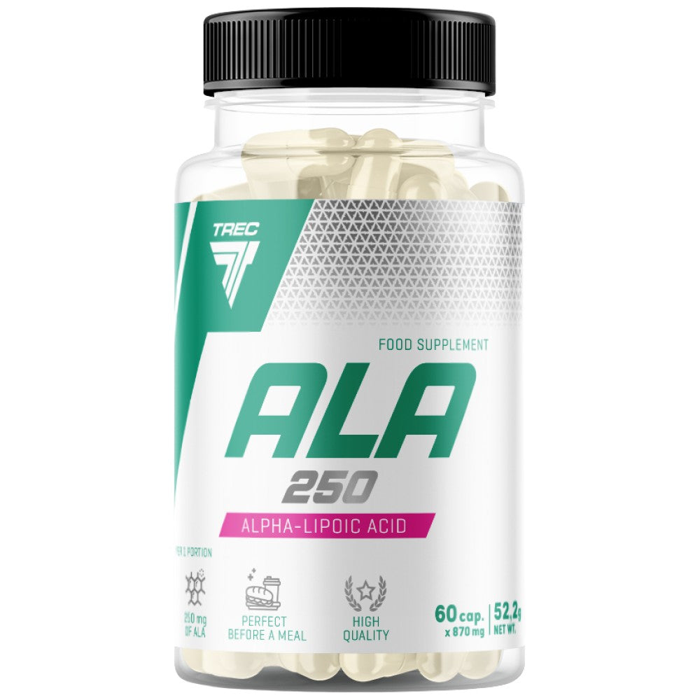 Ala 250 | Alfa lipoijska kislina 250 mg - 60 kapsul