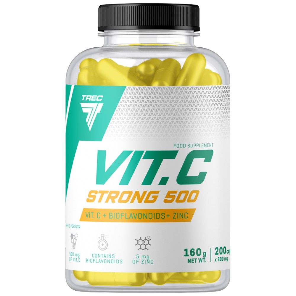 VIT.C Strong 500 | Vitamin C 500 mg - 200 kapsul
