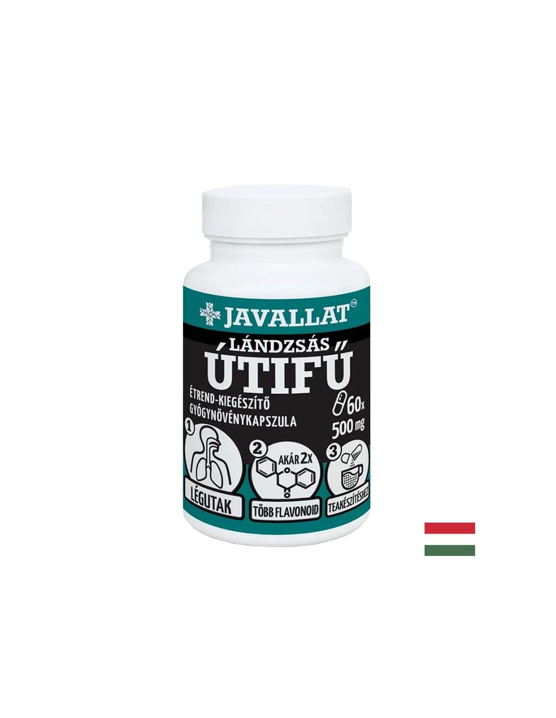 Dihalni sistem - ozek listni plantain, 500 mg x 60 kapsul