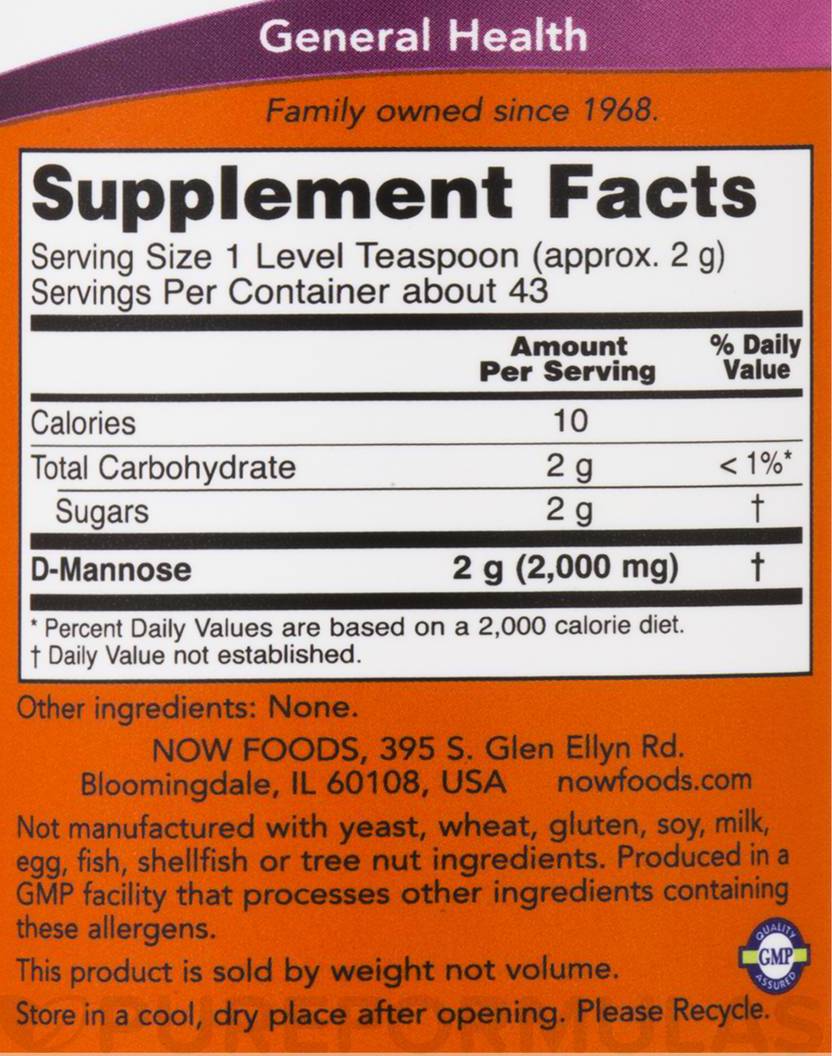 D -Mannose v prahu - 85 gramov