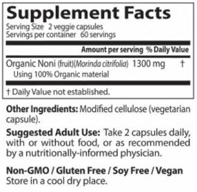 Najboljši noni koncentrat 650 mg - 120 kapsul
