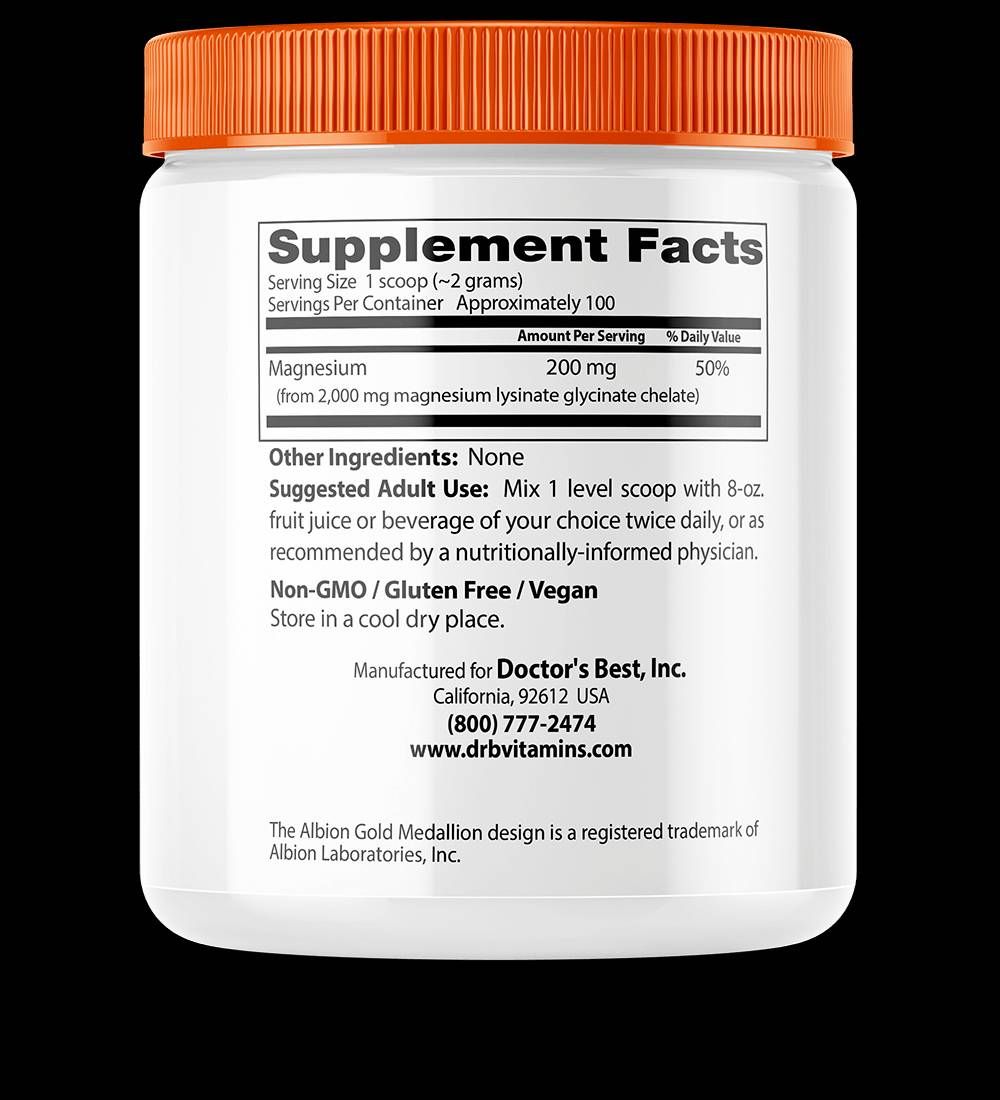 Najboljši visoko absorpcijski magnezijev prah s traki - 200 gramov