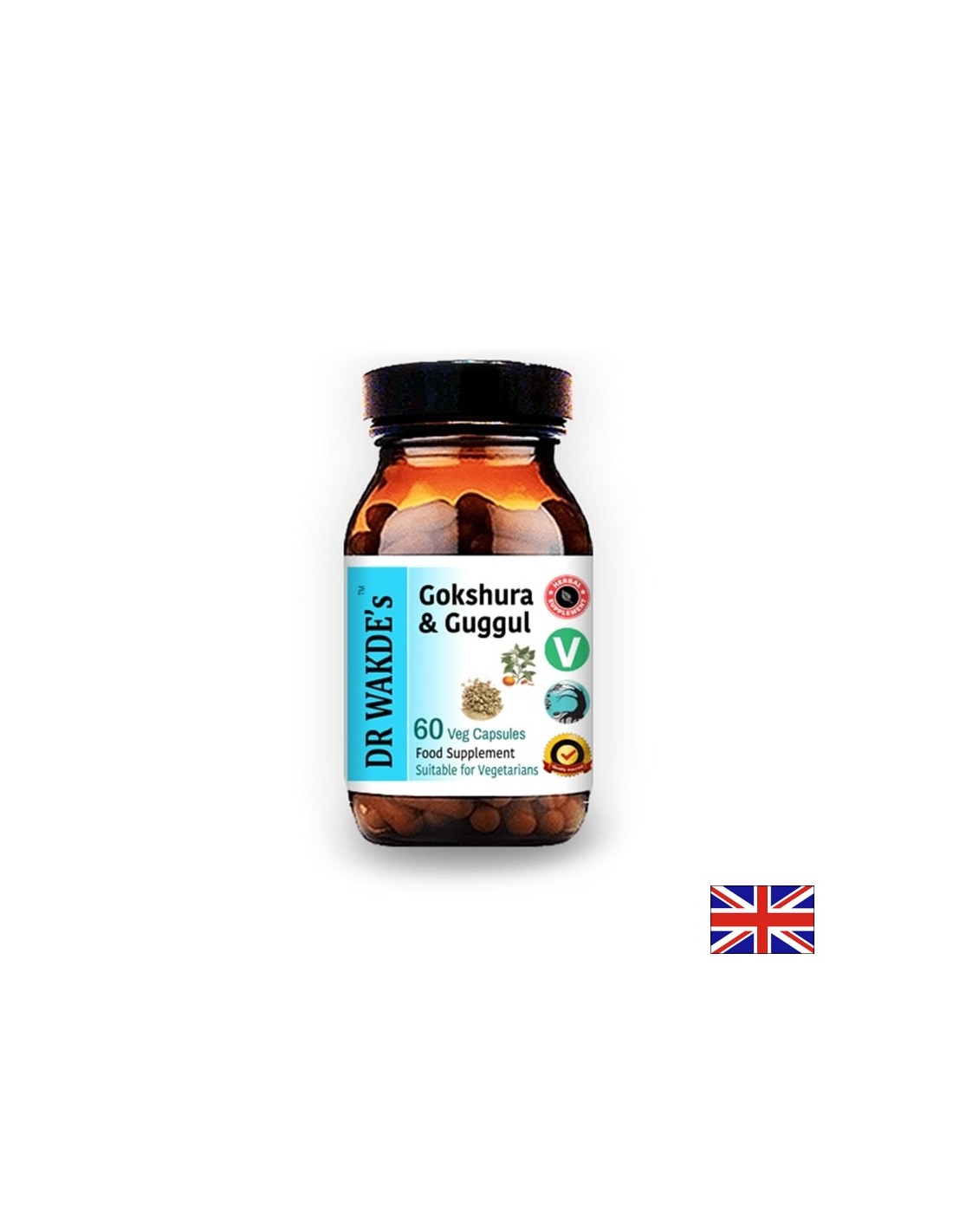 Gokshura & Guggul / Gokshura in Guggul Ayurveda, 60 kapsul dr. Wakde's