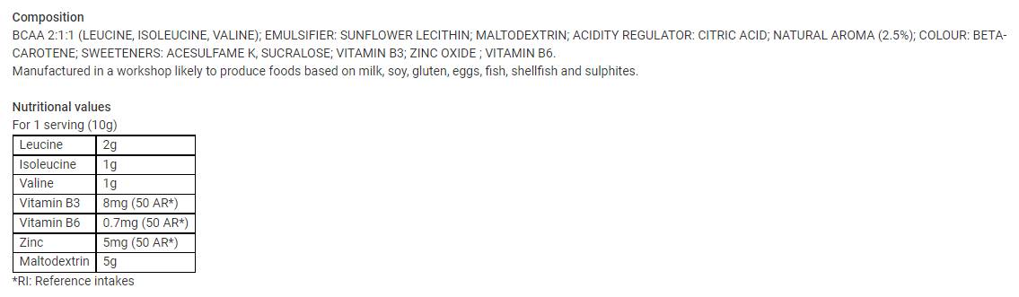 BCAA Optimiz | z maltodekstrinom - 250 gramov