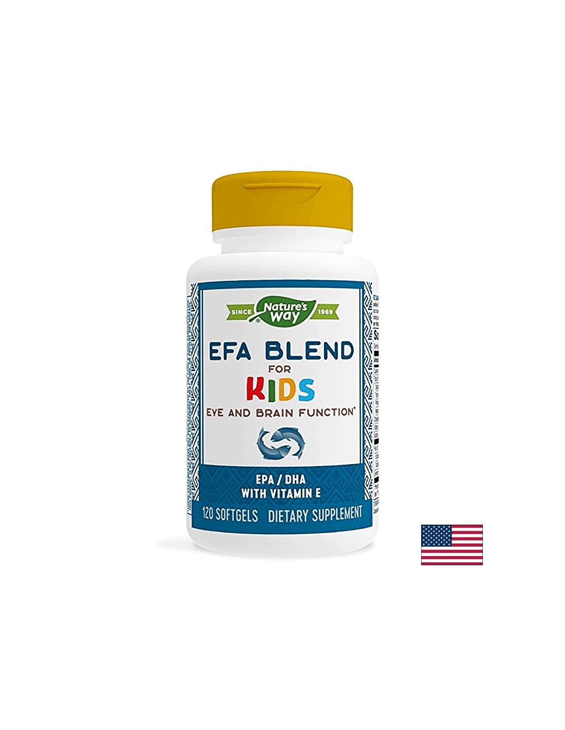 EFA Blend za otroke - 120 softgelov