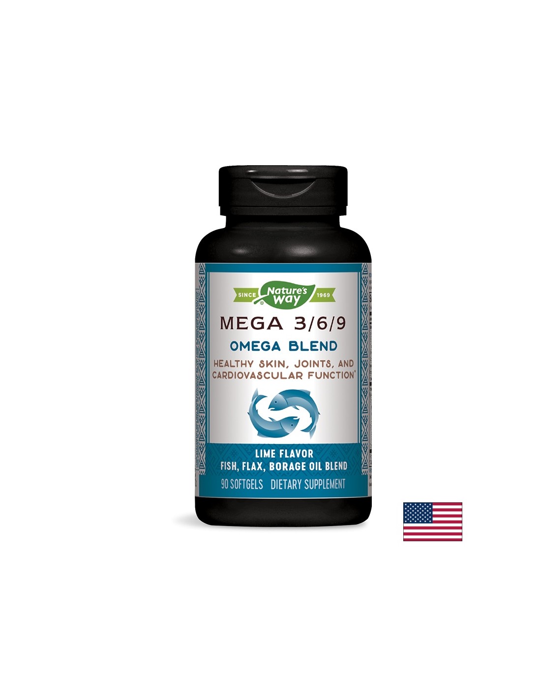 Mega EFA Blend 1350 mg - 90 softgelov