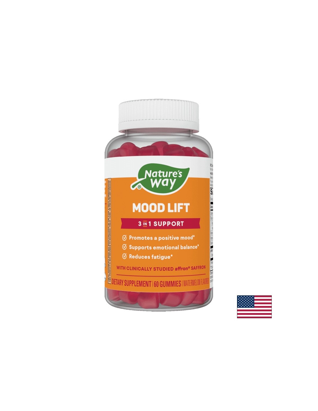 Čustveno ravnovesje in dobro razpoloženje - Formula za ekstrakt žafrana z razpoloženjem, 60 gelov Narava pot