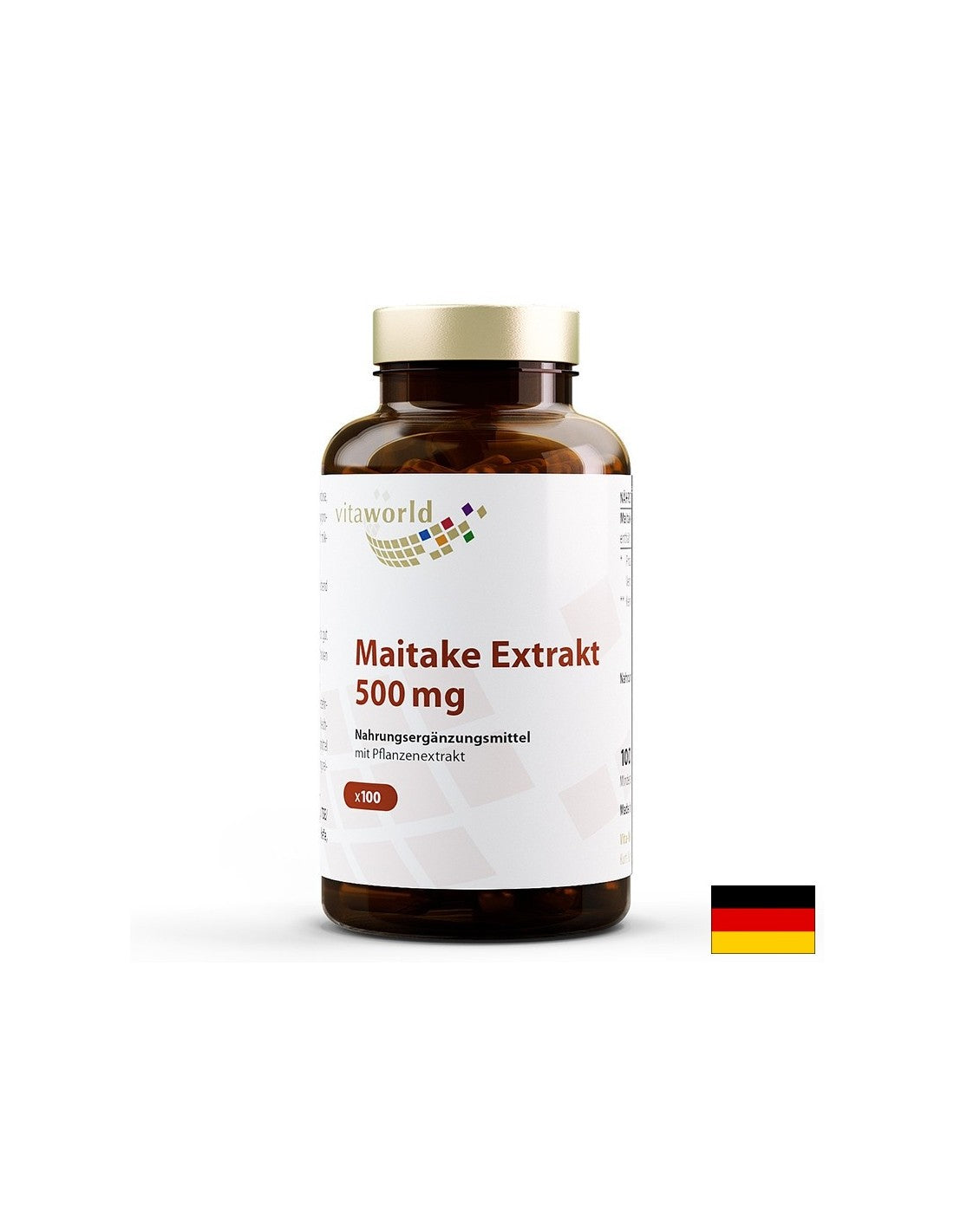 Energija in imunost - ekstrakt maitake, 500 mg x 100 kapsul