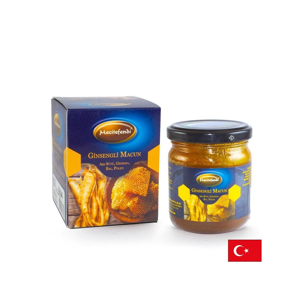 Pasta z kraljevskim želejem, medom, čebeljim cvetnim prahom in ginsengom - imunost in energija, 200 g