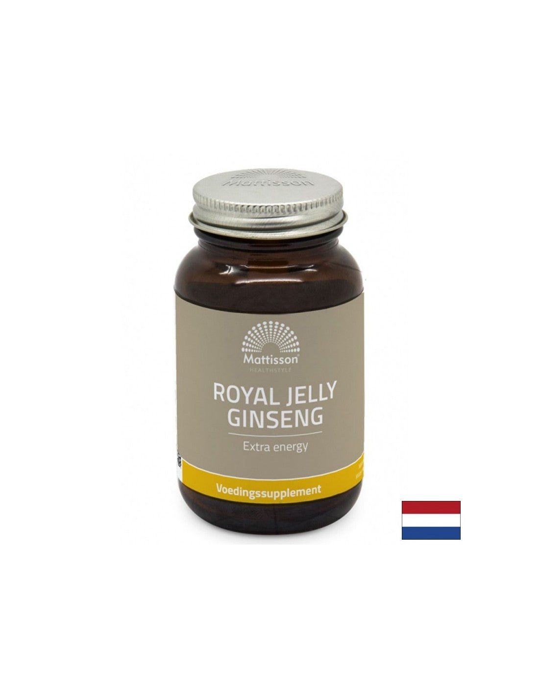 Energija in močna imunost - Royal Jelly + Asian Ginseng, 60 kapsul