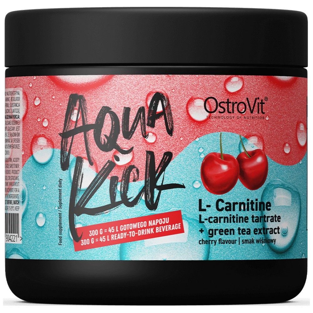 Aqua Kick / Advanced Hydration with L-Carnitine & Green Tea - 300 grams - Nutra Best Europe
