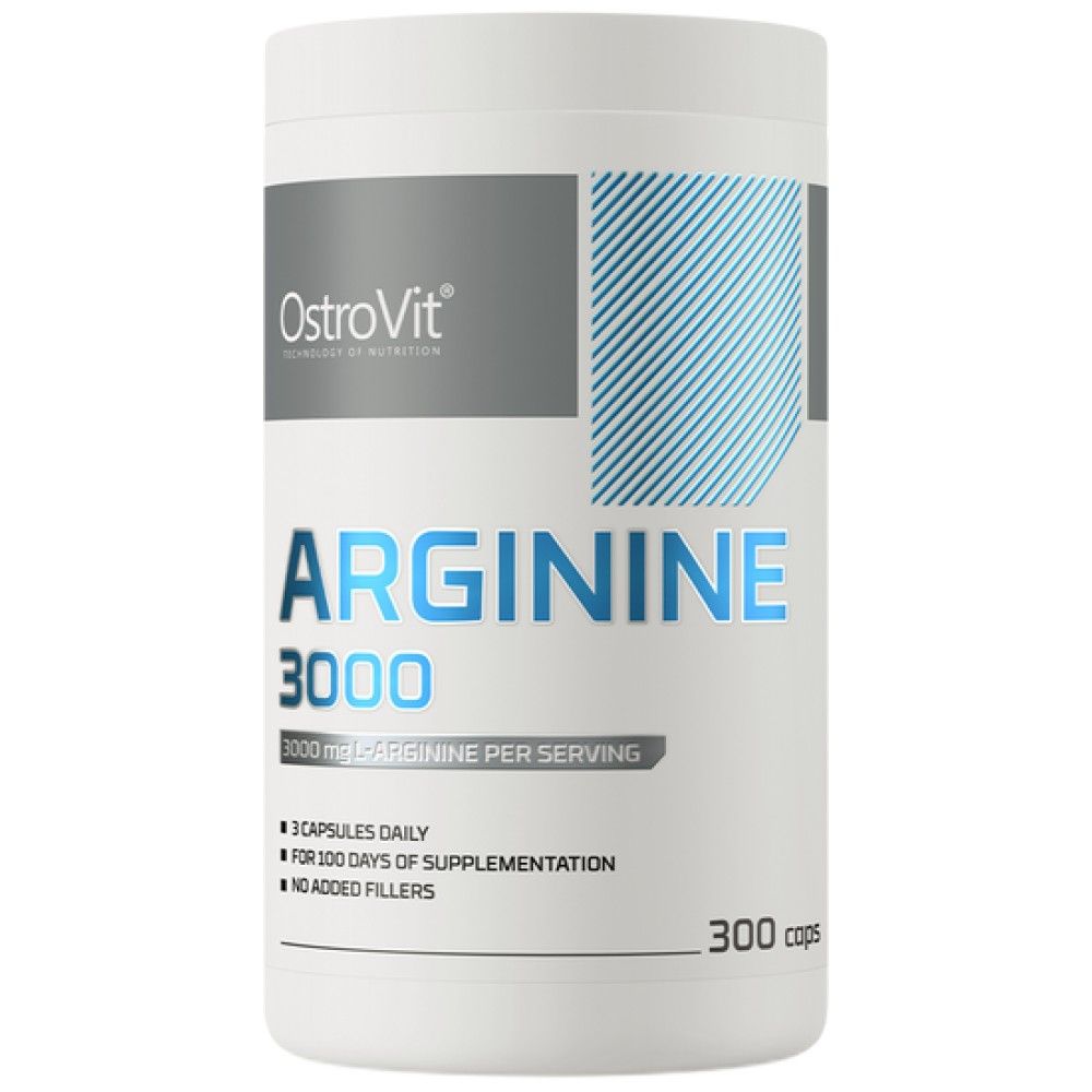 Arginin 3000 / L -arginin pokrovček - 300 kapsul