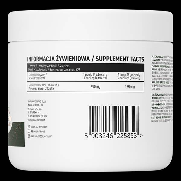 Chlorella - 1000 tablet