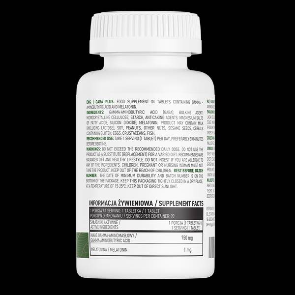 GABA 750 mg plus 90 tablet