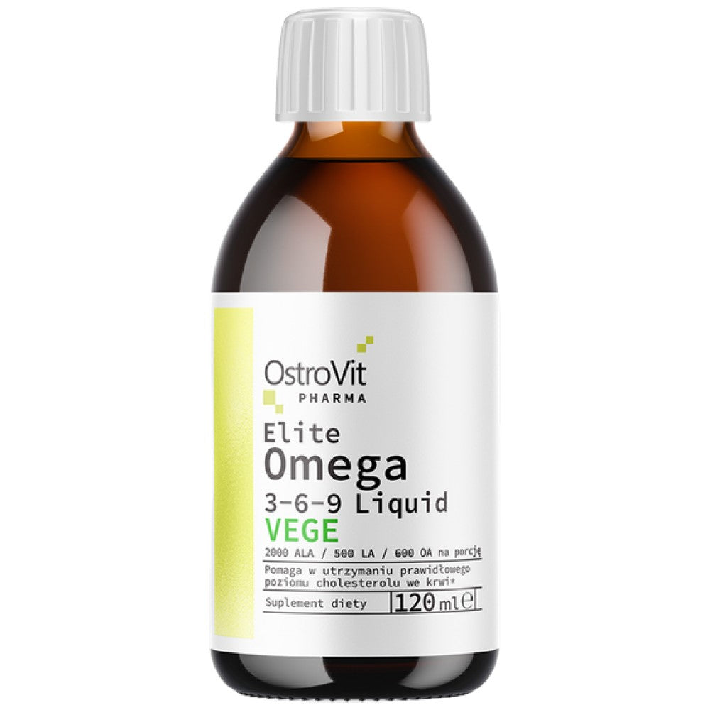 Elitna omega 3-6-9 tekočina | Vege 120 ml