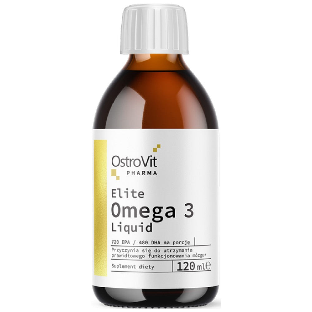 Elitna omega 3 tekočina | 60% EPA + DHA 120 ml