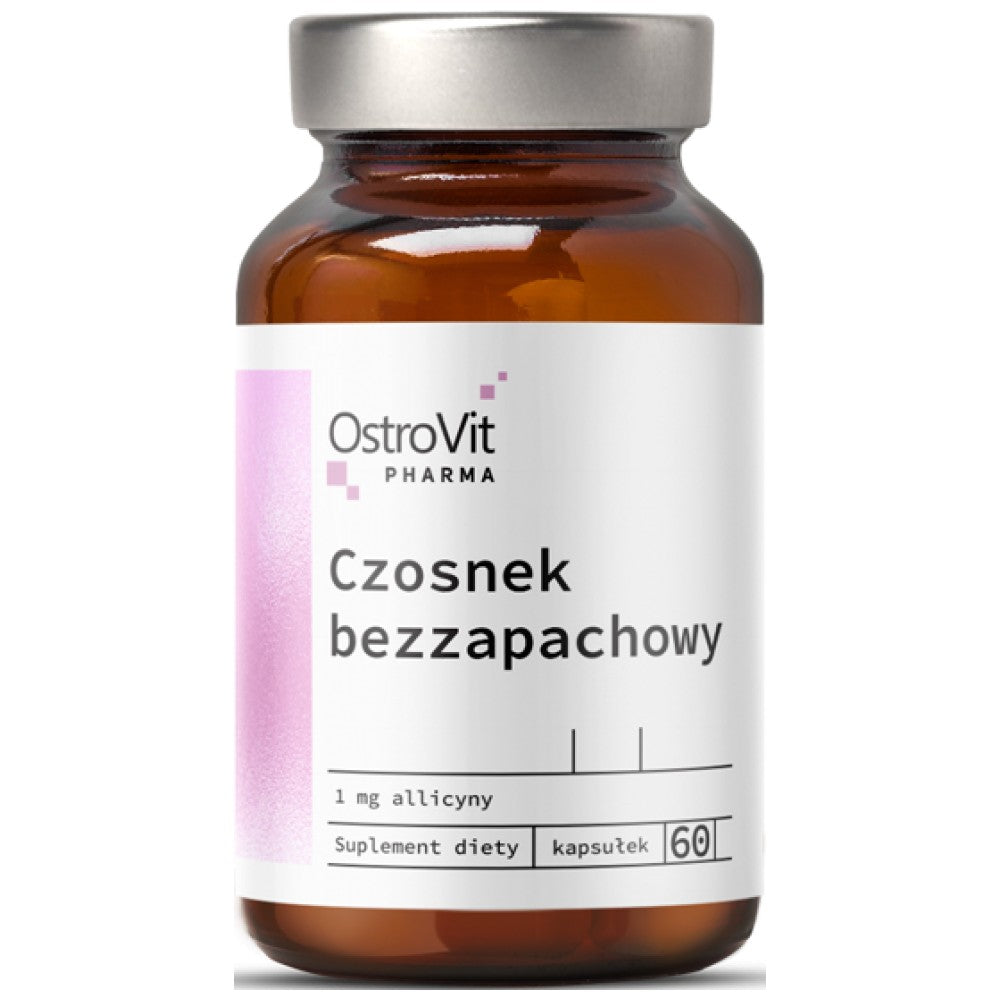 Česen brez vonja 1000 mg 60 gel kapsul