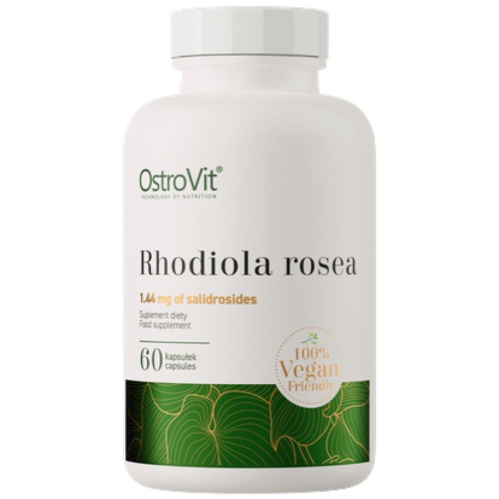 Rhodiola rosea 144 mg | Vege - 60 kapsul