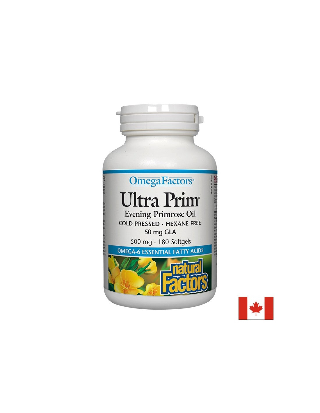Ultra Prim Evening Primrose olje 500 mg - 180 gel kapsul