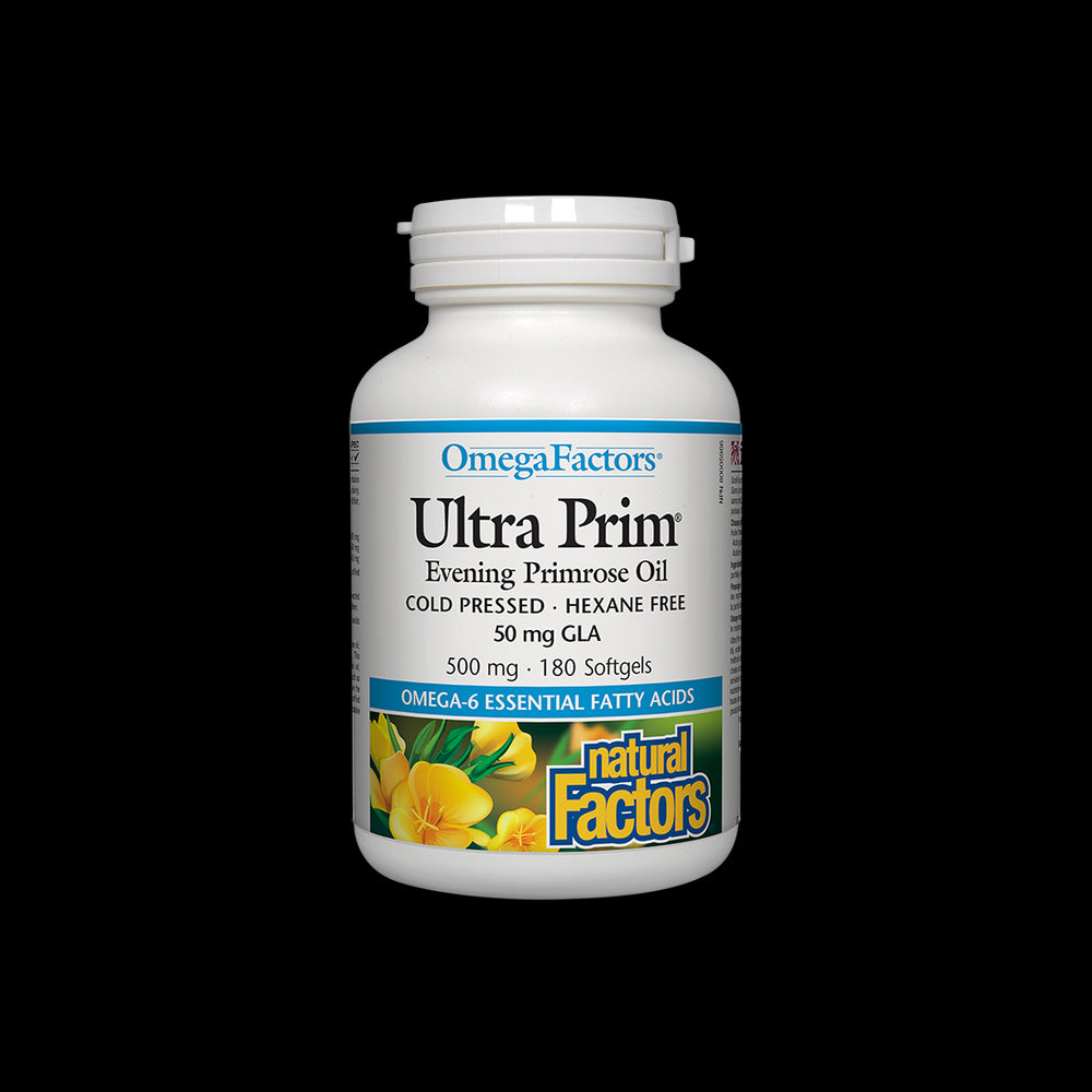 Ultra Prim Evening Primrose olje 500 mg - 180 gel kapsul