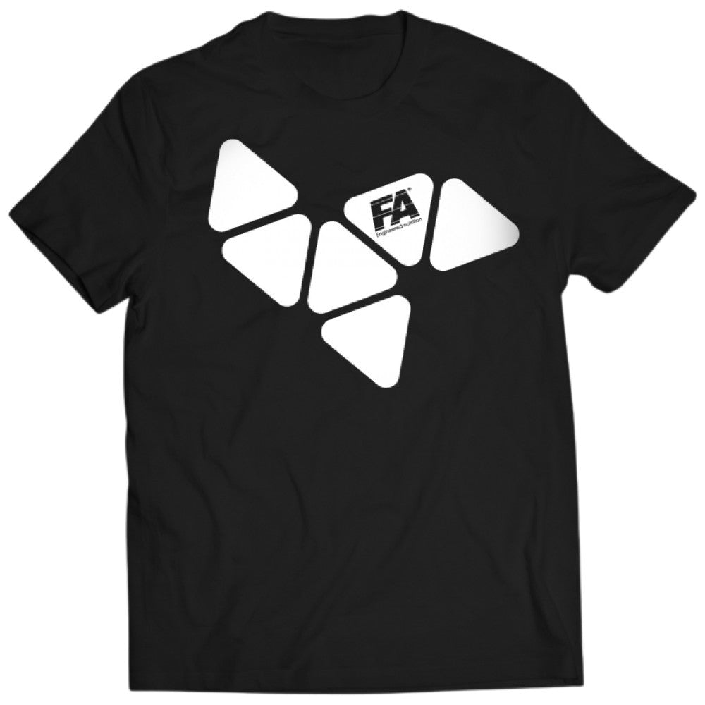 FA linijska majica | Črn