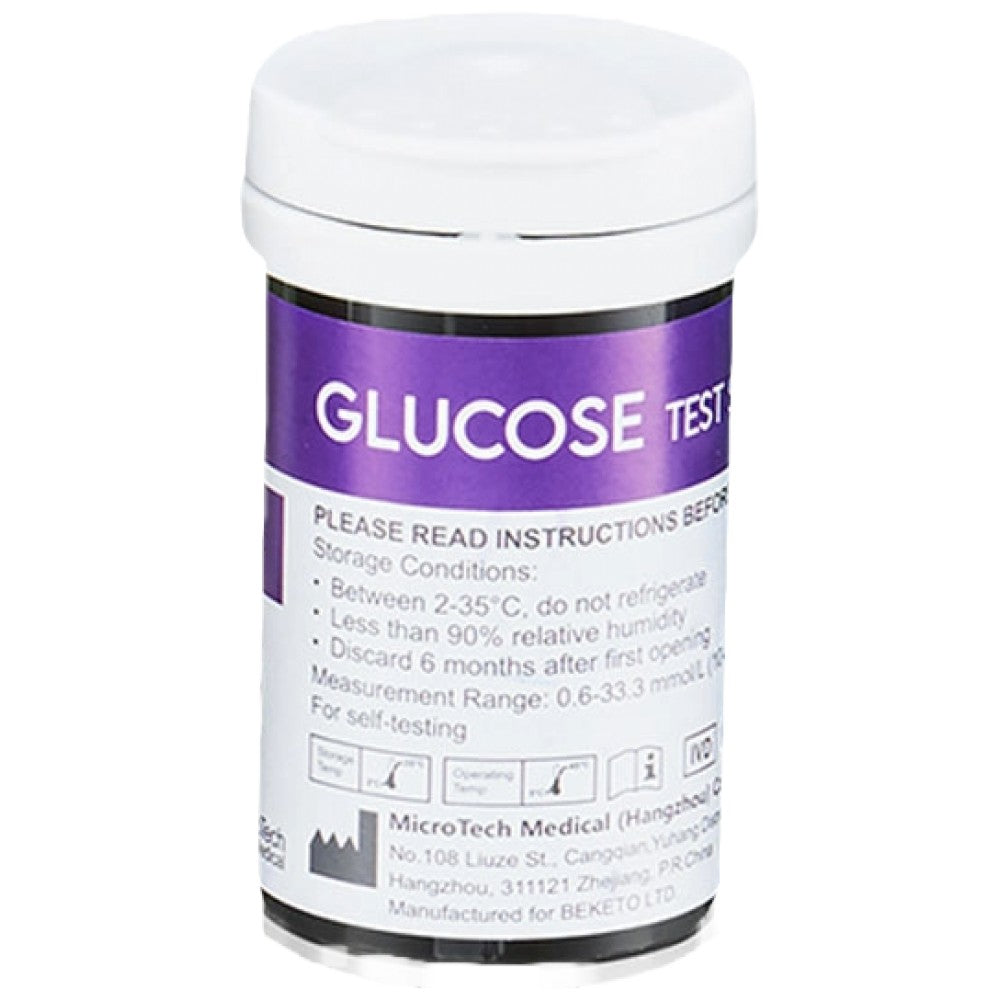 Gluketo Meter - Glukozni trakovi testi - 50 psov.