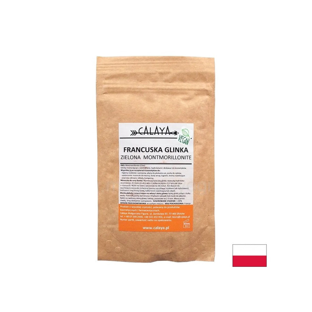 Francoska zelena glina Montmorillonit, 100 g prahu