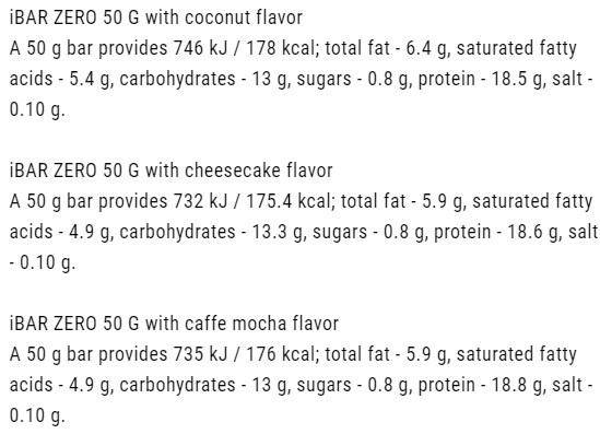 iBar nič - 50 gramov