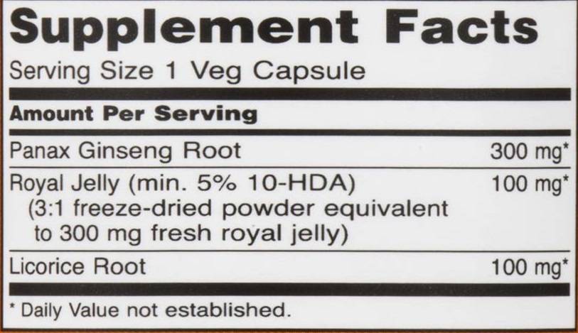 Ginseng & Royal Jelly - 90 kapsul