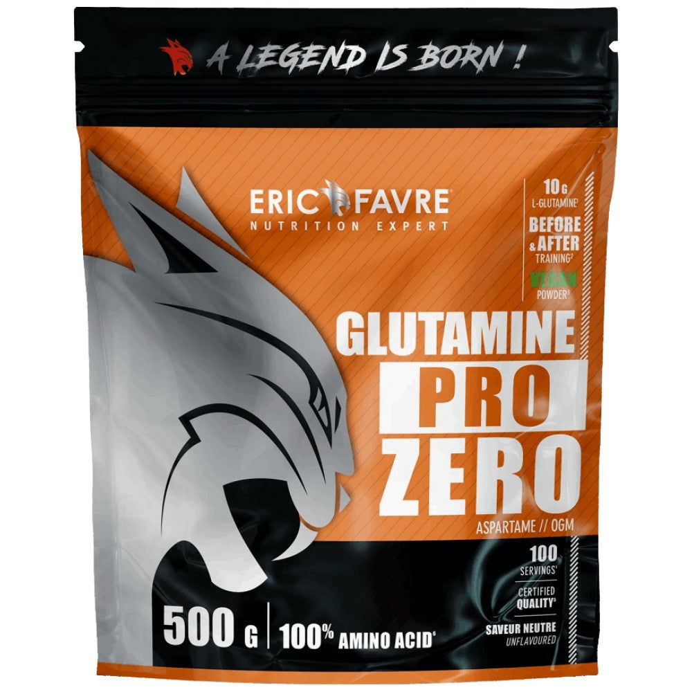 Glutamine Pro Zero | 100% čiste - 500 gramov