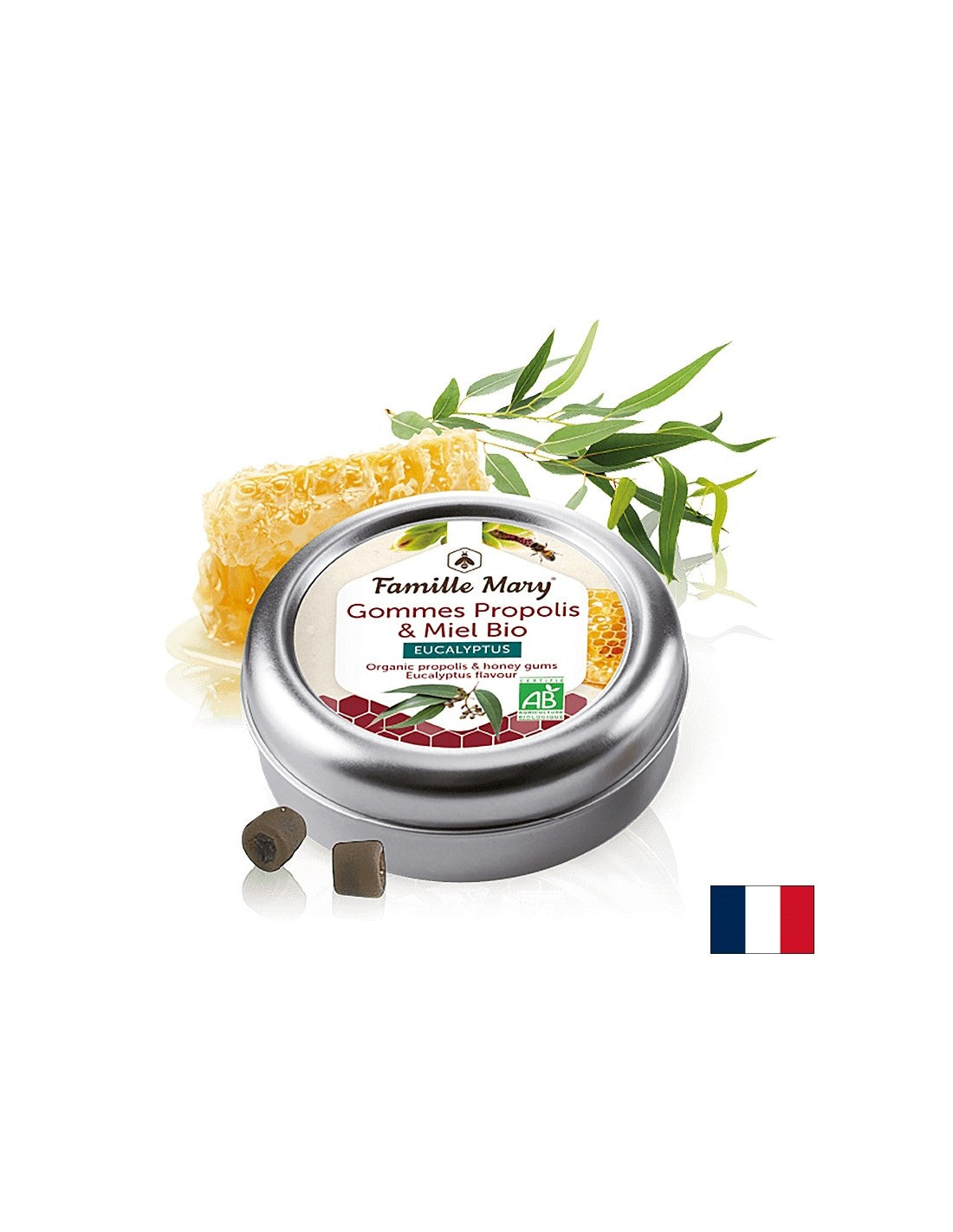 Lizike s propolisom, organskim medom in evkaliptusom