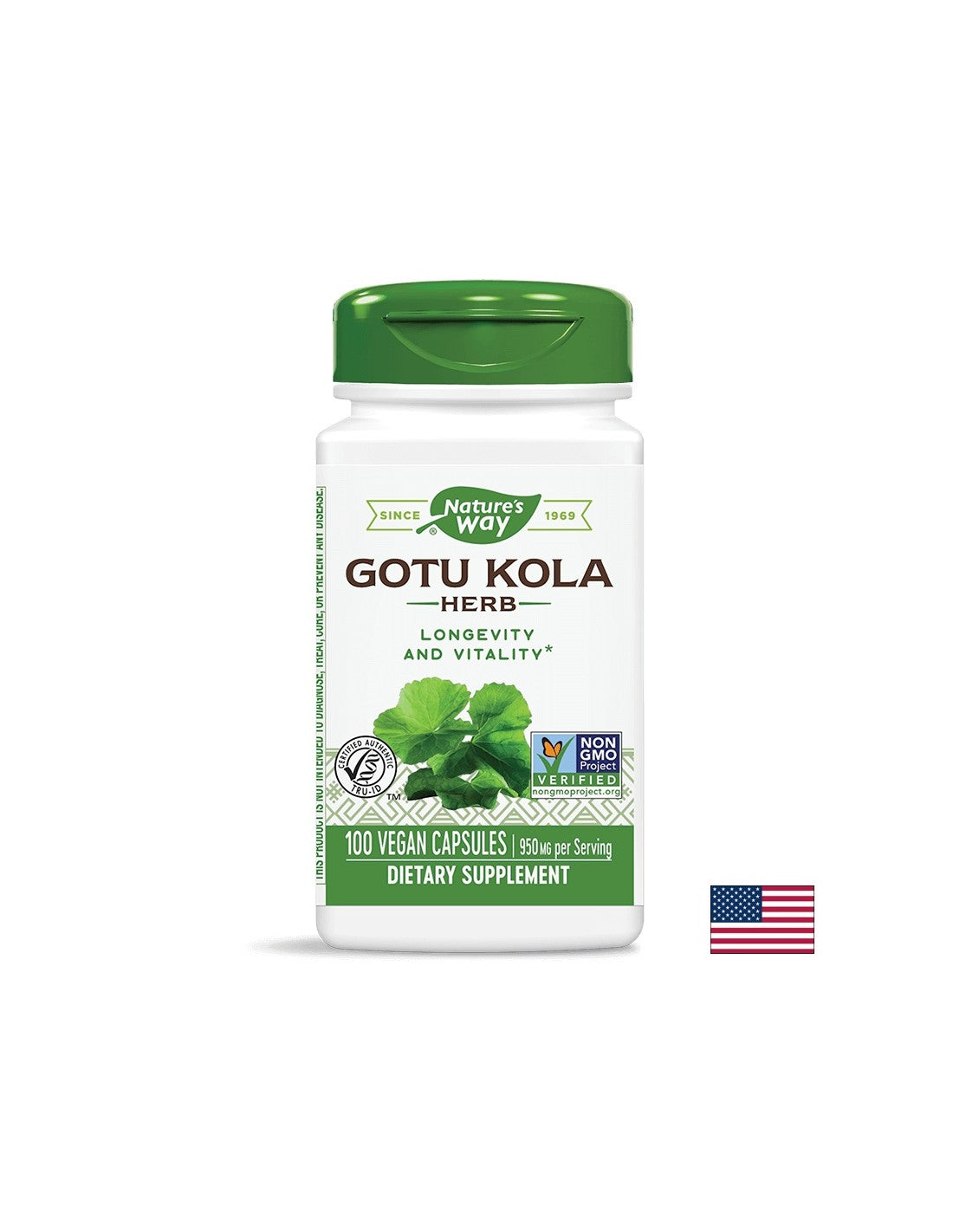 Gotu Kola 475 mg - 100 kapsul