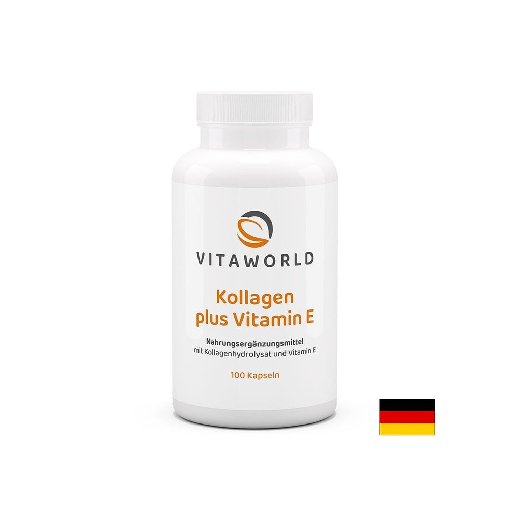 Nega las, kože in sklepov - kolagen (goveji) 500 mg + vitamin E, 100 kapsul