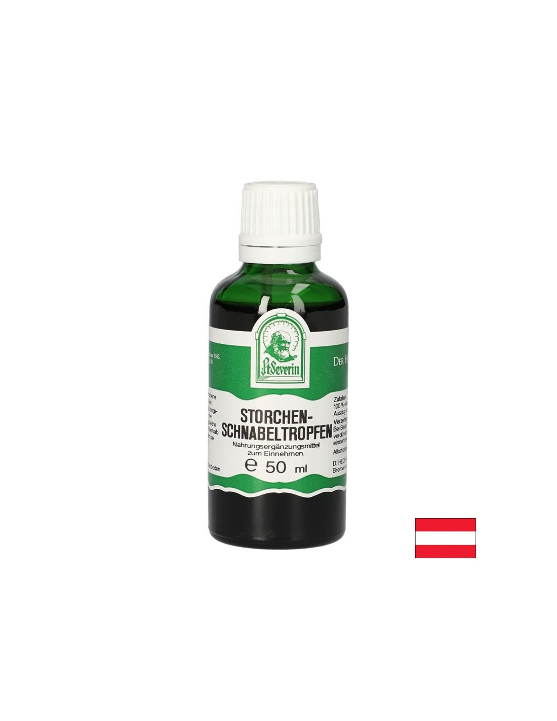 Nega kože in želodca - Geranium (Indrishe), 50 ml, kapljice