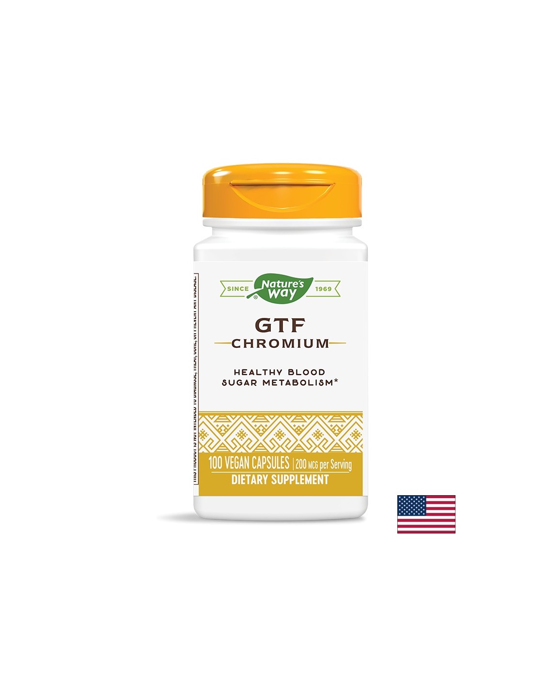 GTF krom 200 mcg - 100 kapsul