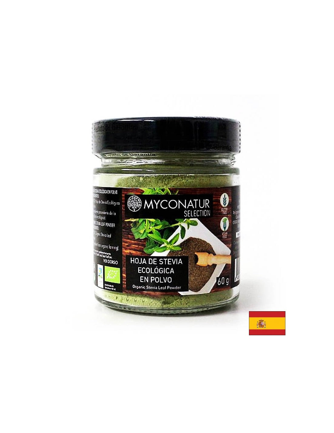 Hoja de stevia, Bio - Organski listi stevije (prah), 60 g <tc>Myconatur</tc>